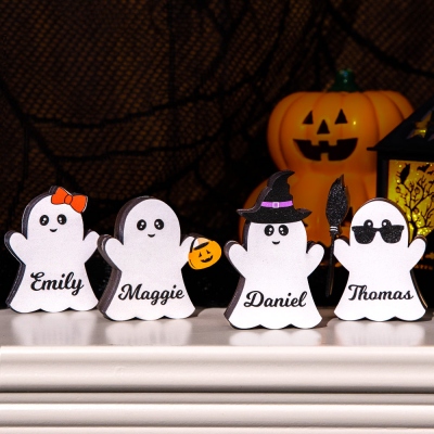 Custom Ghost Ornaments for Halloween & Home Party