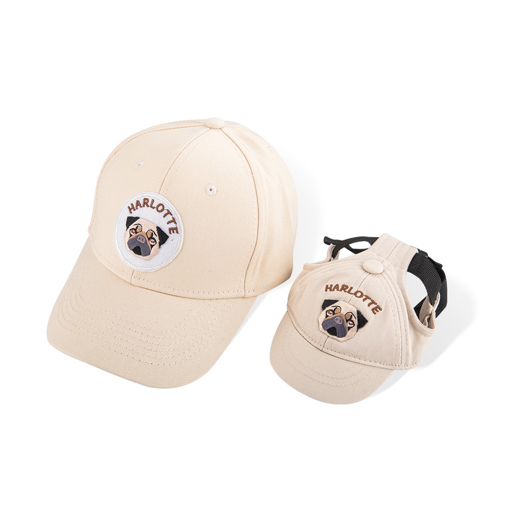 cappello per cani con foro per le orecchie