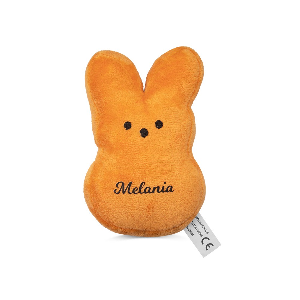 Easter Peeps Bunny Plush Doll Personalized Name