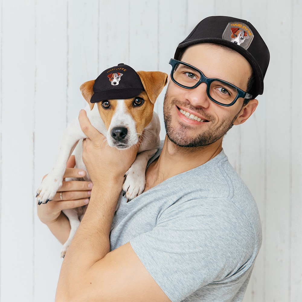 cappello per cani regolabile