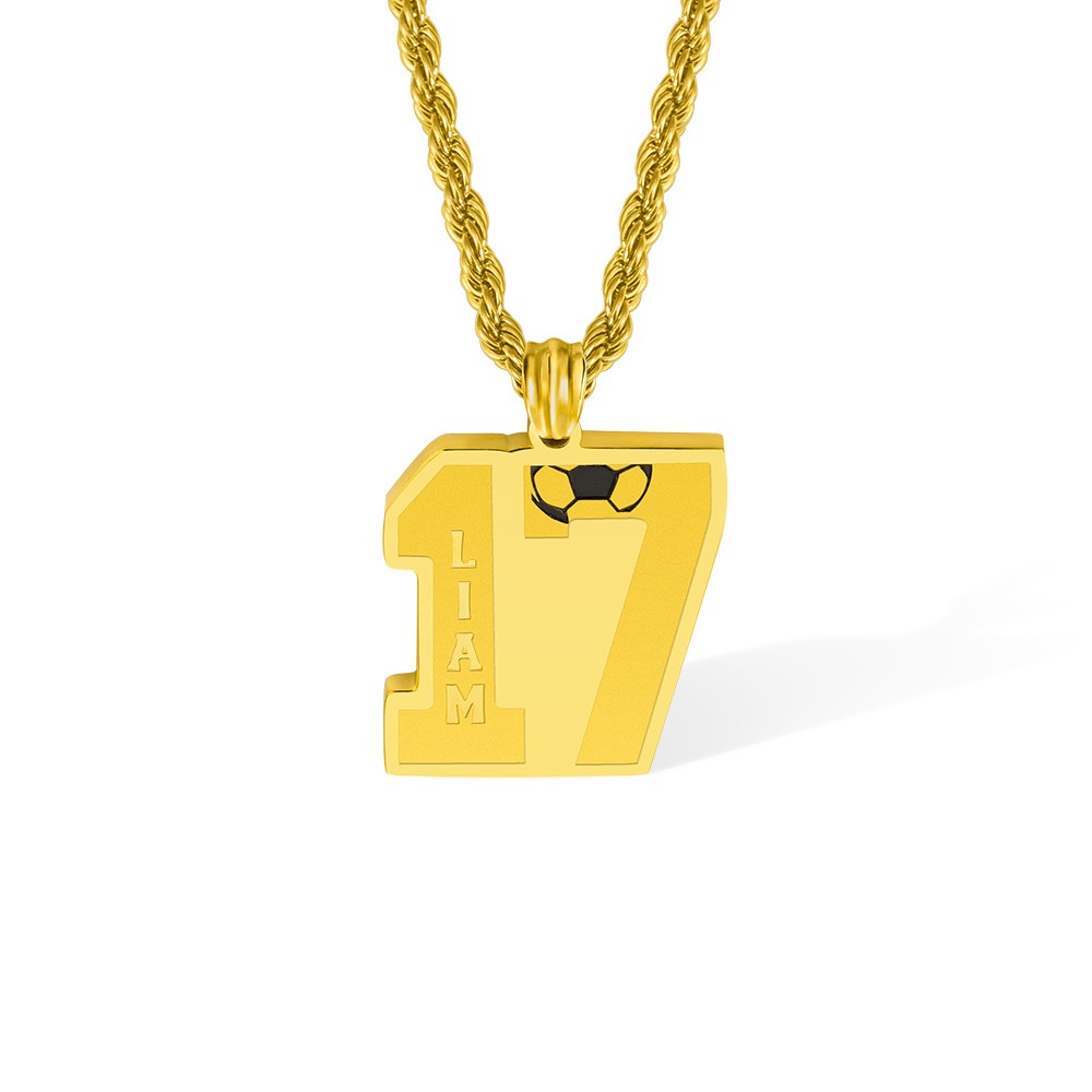 number necklace