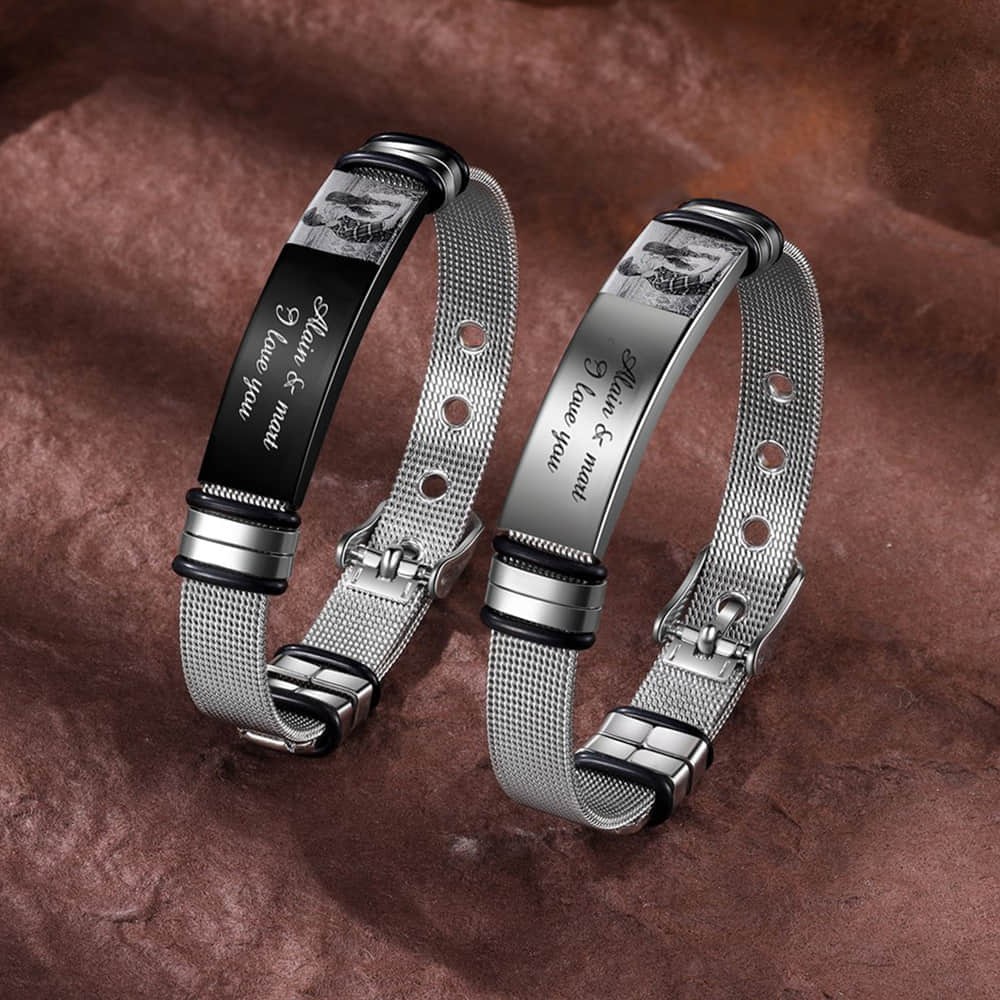 bracelet personnalisé pour homme