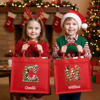Christmas tote bag