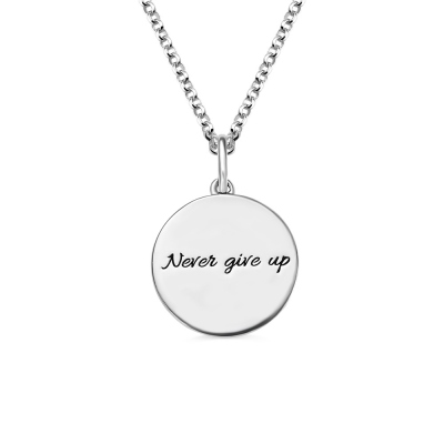 Engraved Basketball Necklace with Number Andbirthstone in Silver
