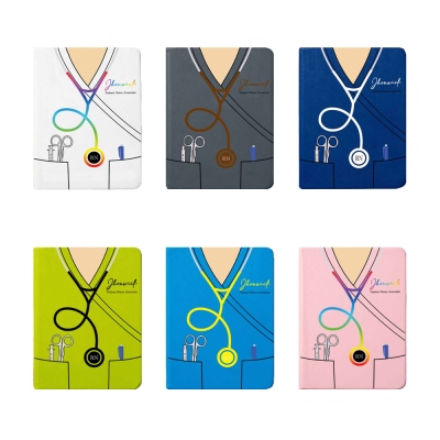 Personalisiertes Pflege-/Medizin-Notizbuch, Notizbuch im Taschenformat für Medizinstudenten, Krankenschwestern, Ärzte, Arzthelferinnen und medizinisches Personal