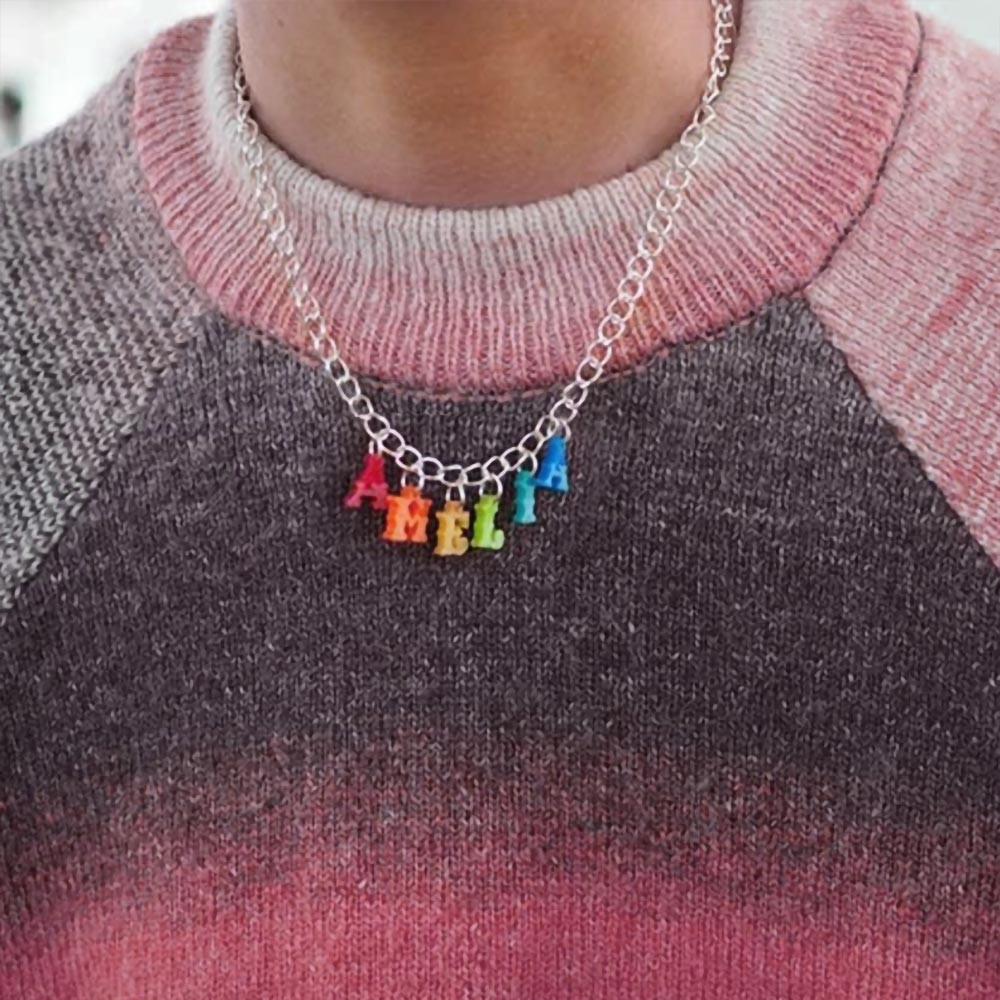 Pride Necklace with Name