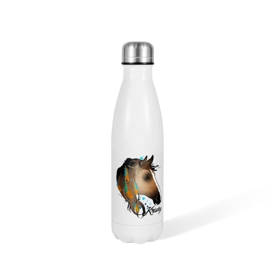 Personalisierte Wasserflasche Horsey Geschenk