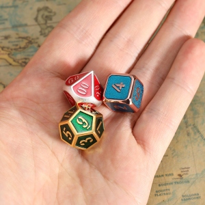 Metal Dice Set for DND Gamers