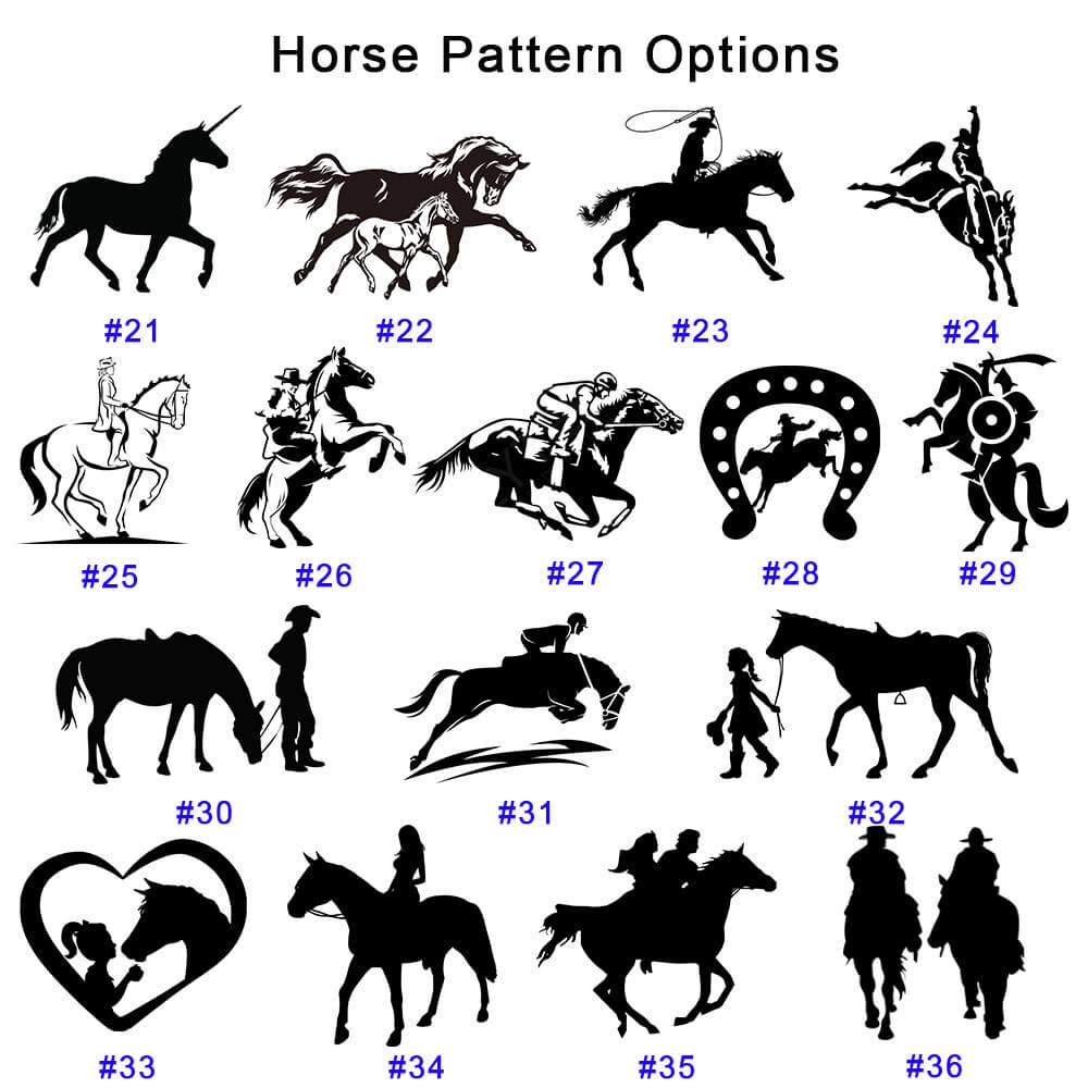horse pattern 2