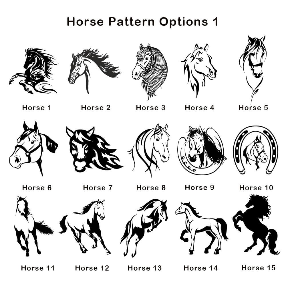 Pferd Muster 1