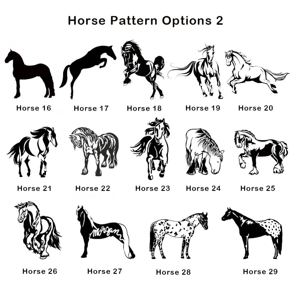 Pferd Muster 2