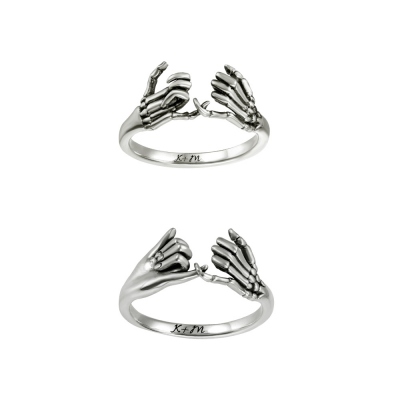 Personalisierter Pinky Promise Ring