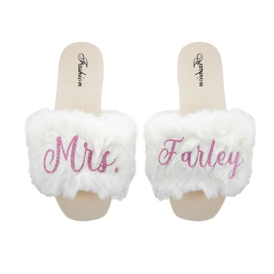 Set di veli e pantofole da sposa per addio al nubilato personalizzato