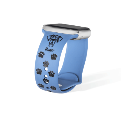 Cinturino personalizzato 1-3 per avatar di cani e gatti per Apple Watch