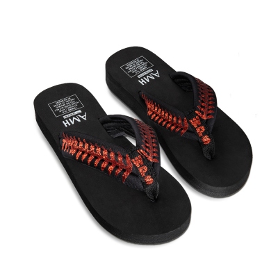 Tongs de baseball personnalisées, sandales de softball avec points de suture, cadeau pour joueur de baseball/maman de baseball/papa de softball