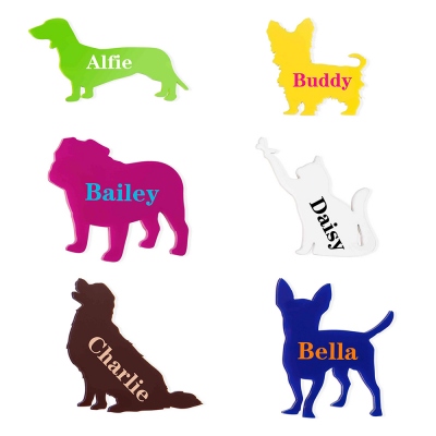 Personalisierte Hund Bogg Bag Charm, Hunderasse Bogg Bag Bit Charm, 3D gedruckte Bogg Bag Charms, Geschenk für Hundeliebhaber