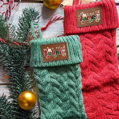 personalized family christmas stockings