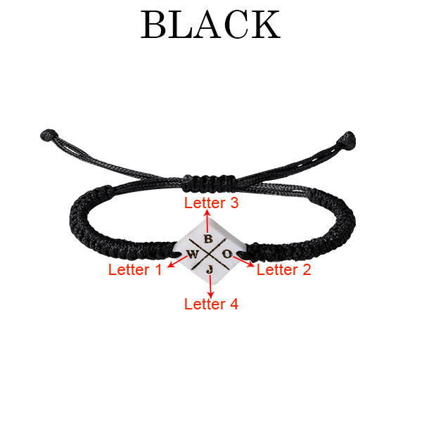Custom Crossed Paths Bracelet