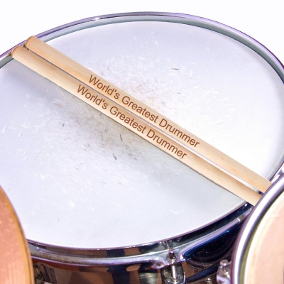 Personalized Maple Drum Sticks