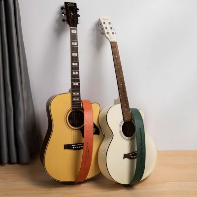 Personalisiertes Leder-Gitarrengurt-Geschenk für Gitarristen
