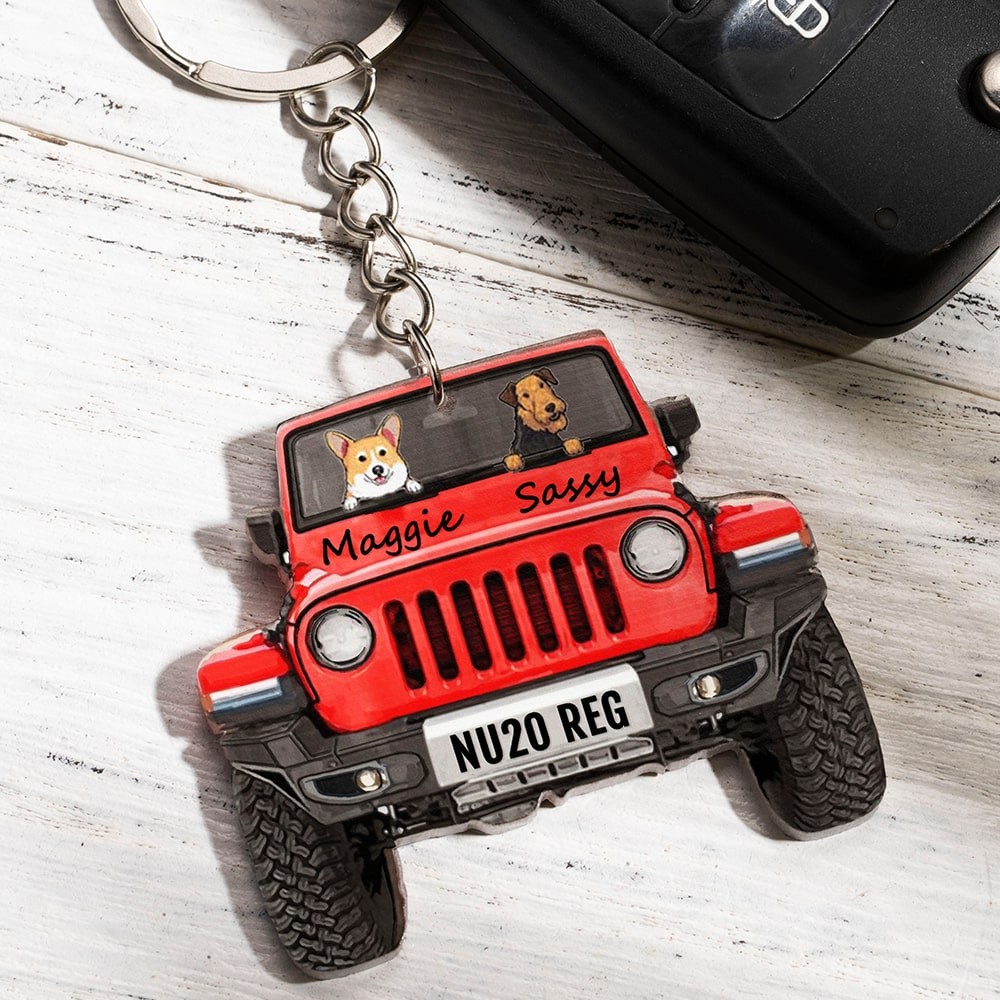 Jeep nyckelring