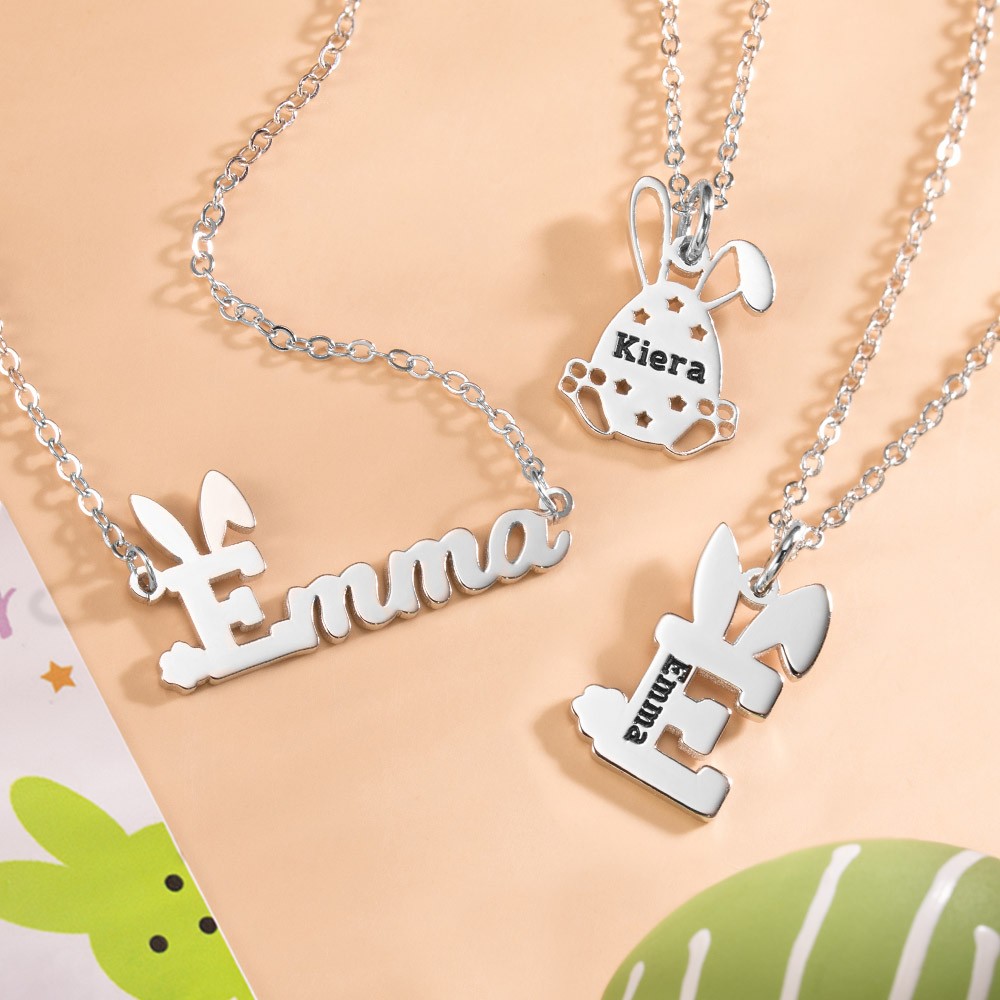 easter necklaces