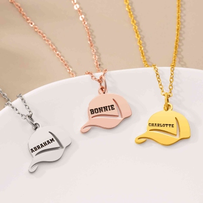 baseball cap necklace