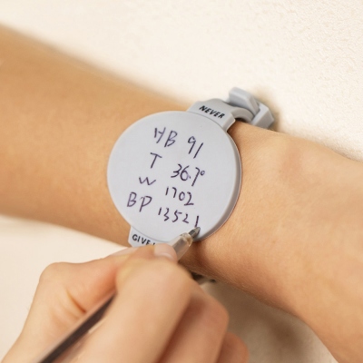 Personalized Erasable Silicone Note Wristband Gift For Nurses/Students