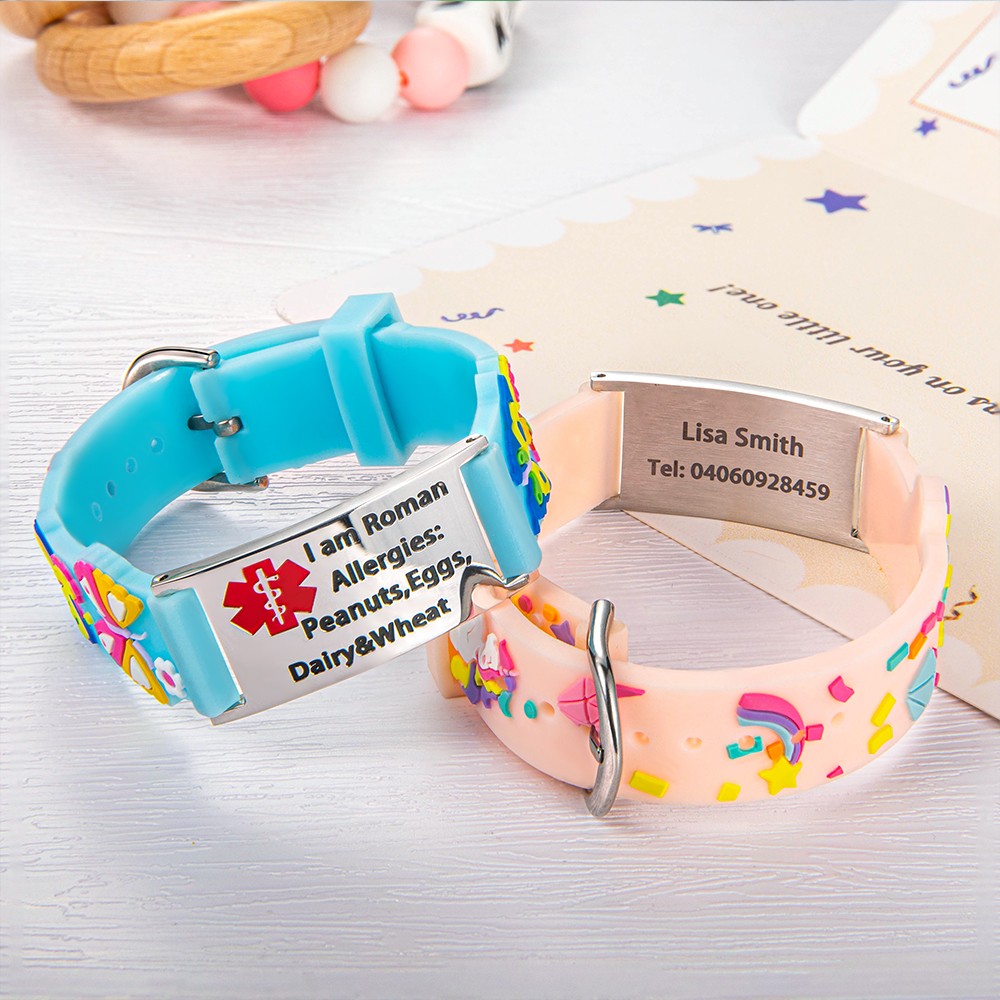 bracelets d'identification médicale