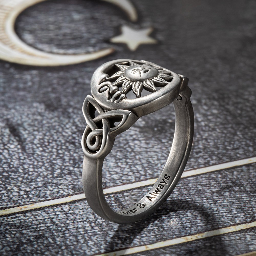 anello celtico argento