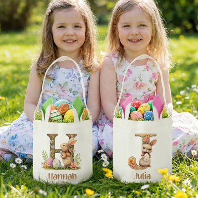 Happy Easter Egg Hunt Basket