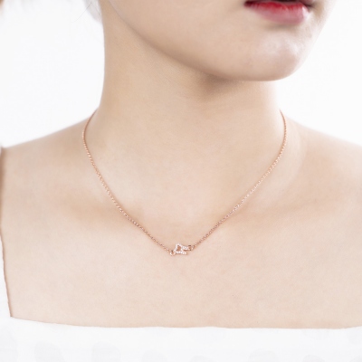 Cute Tooth Necklace in Sterling Sliver