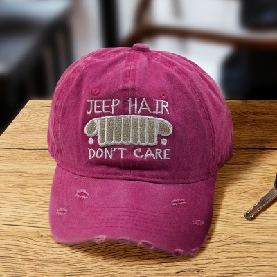 Jeep Hair Don't Care Hat for Girl