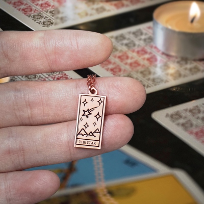 Personalisierte Tarot-Karten-Halskette