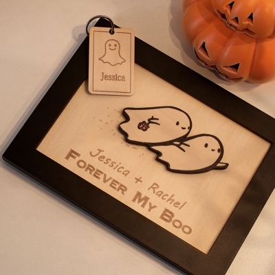 Personalized Ghost Decor for Couples