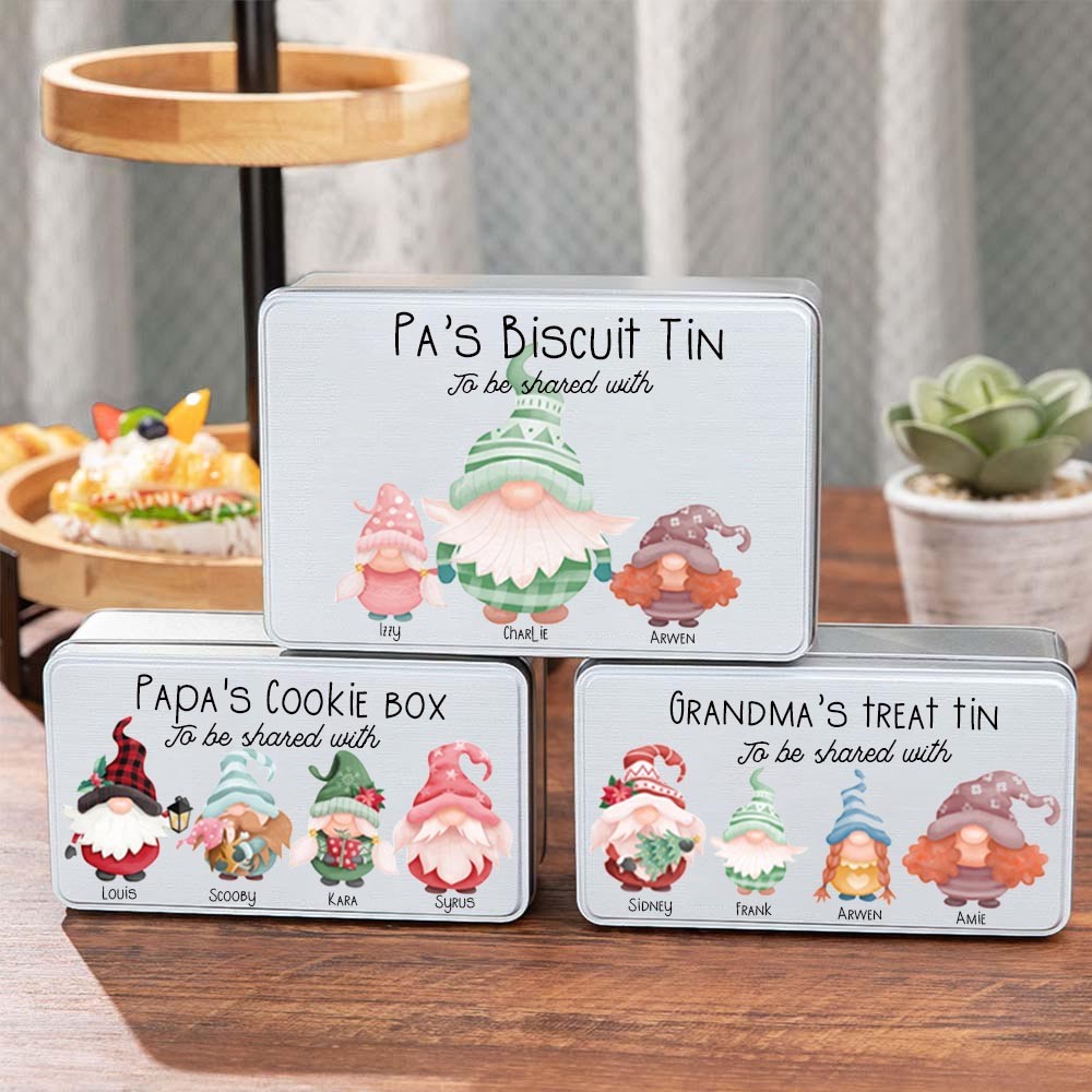 scatola di biscotti personalizzata