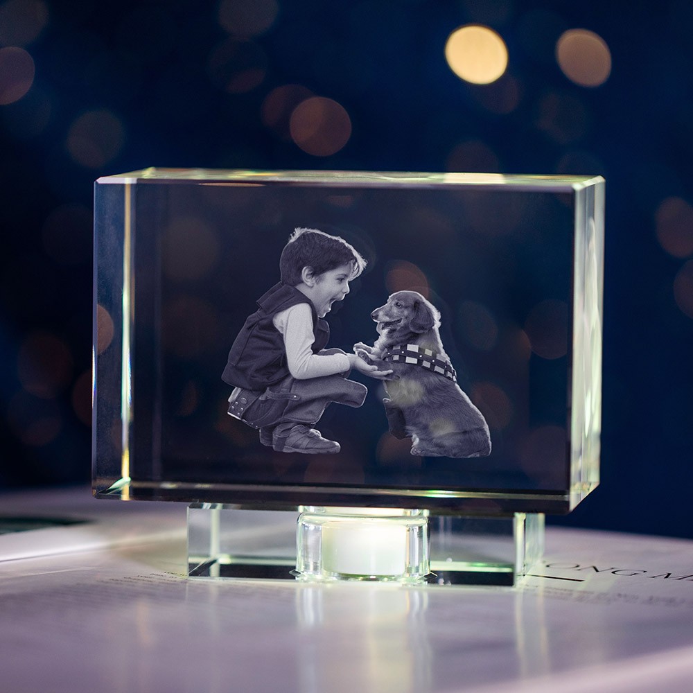 My Pet 3D Crystal Photo Engraved Gift My Pet 3D Crystal Photo Engraved Gift