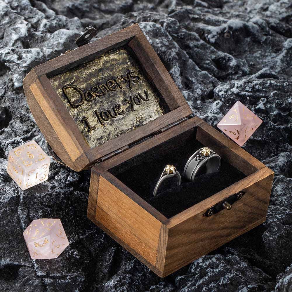 dragon wedding ring box