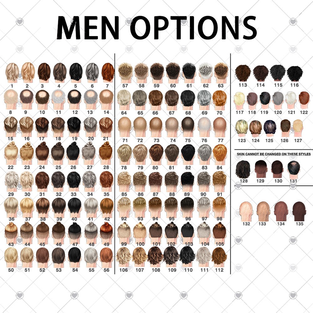 Optionen für Männer