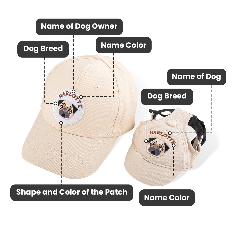 Hundemütze und Hundemama-Mütze