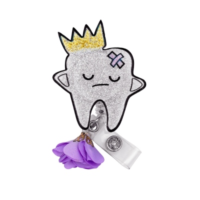 Customized Dental Tooth Badge Reel