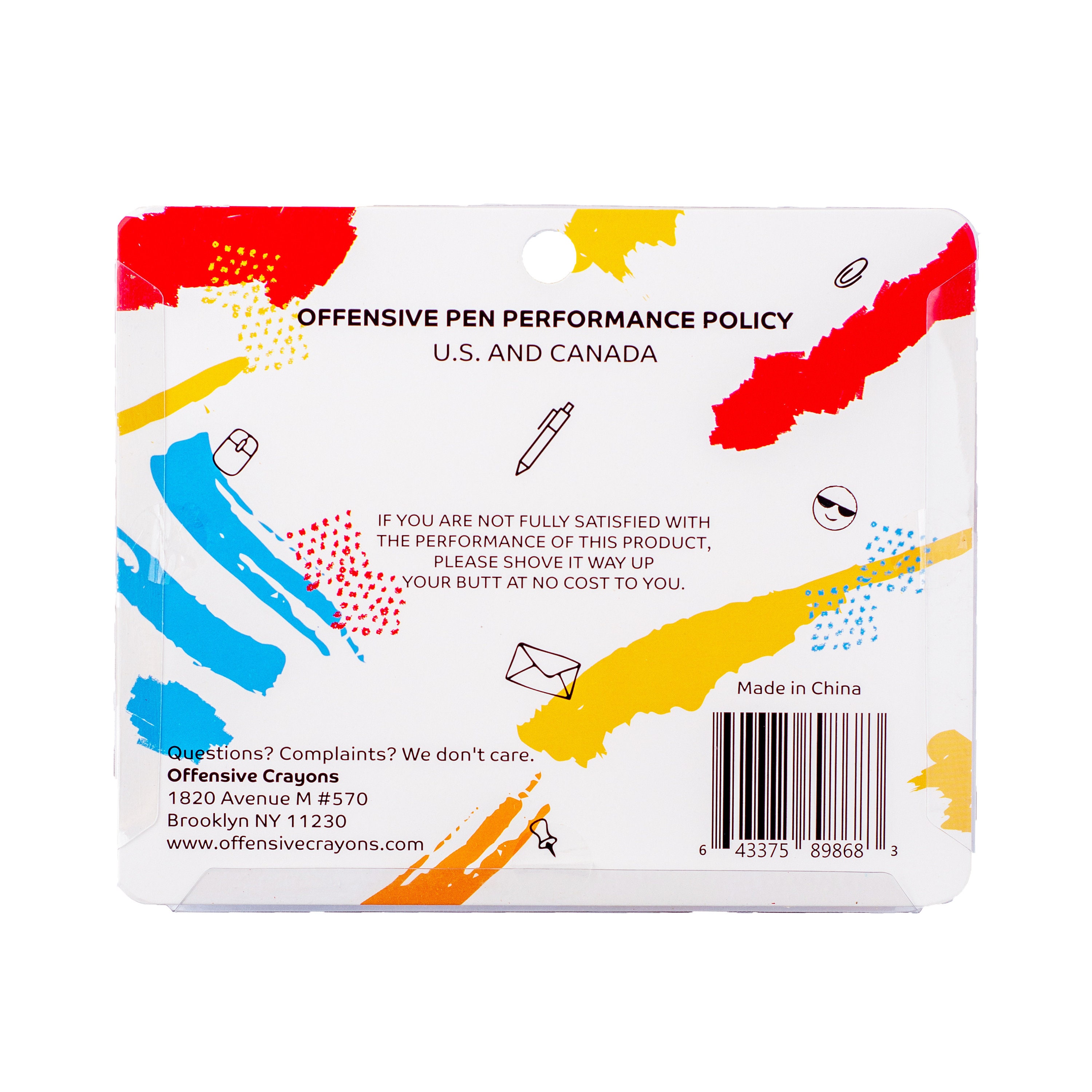 Offensive Pens, Funny Snarky Gag Gift, Stocking Stuffer, Office gift, Christmas, Secret Santa, White Elephant, Holiday Gift