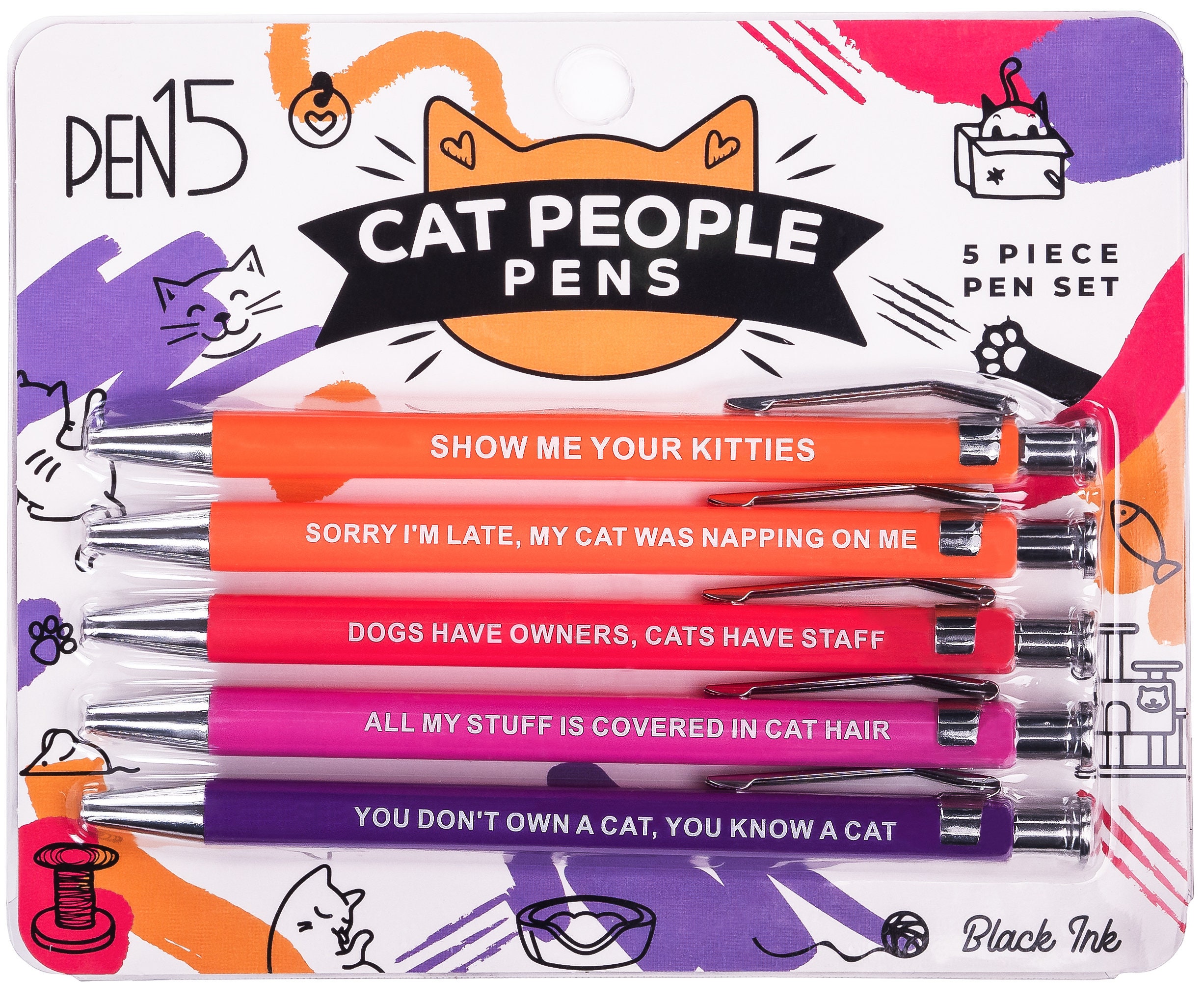 Offensive Pens, Funny Snarky Gag Gift, Stocking Stuffer, Office gift, Christmas, Secret Santa, White Elephant, Holiday Gift