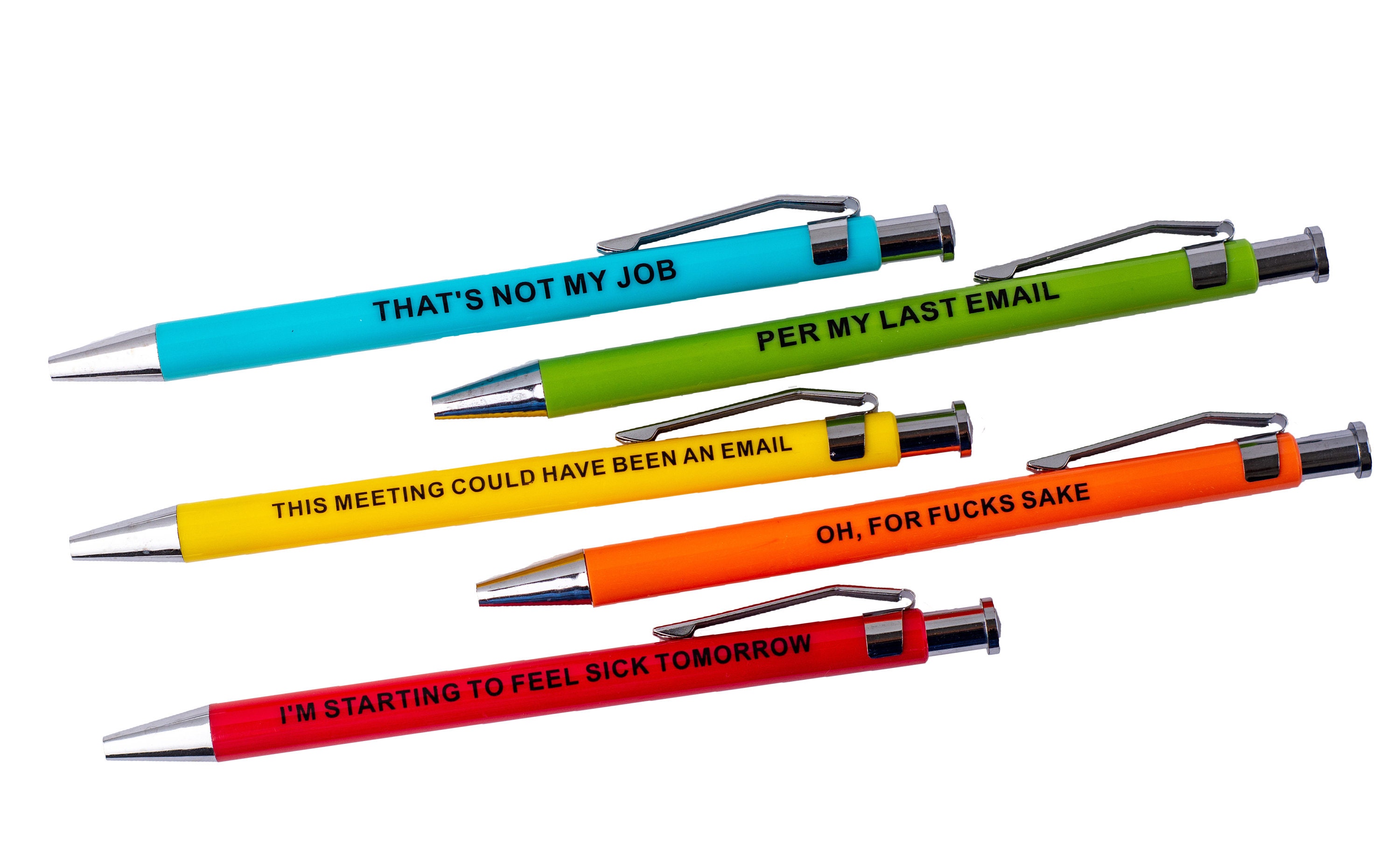 Offensive Pens, Funny Pen set, Adult, Funny Pens, Gag Gift, Christmas, Stocking Stuffer, White Elephant, Holidays, Secret Santa