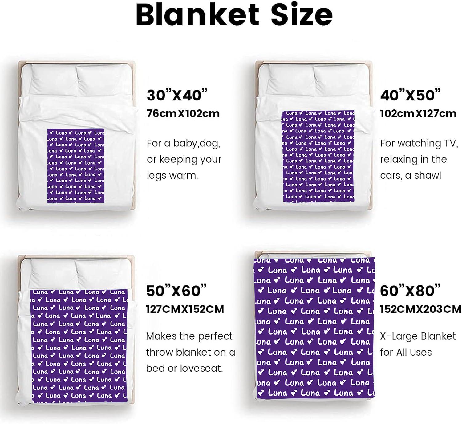 Customized Name Baby Blankets for Girls Boys,Personalized Flannel Blanket,Newborn Blanket,Girl Blanket Gift,Kids Blanket,Baby Name Blanket