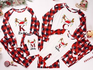 Custom Matching Family Pajamas Set,Personalized Christmas Family Name 2025 Shirt,Couples Pajamas,Family Member Pajamas,Family Xmas Gift idea