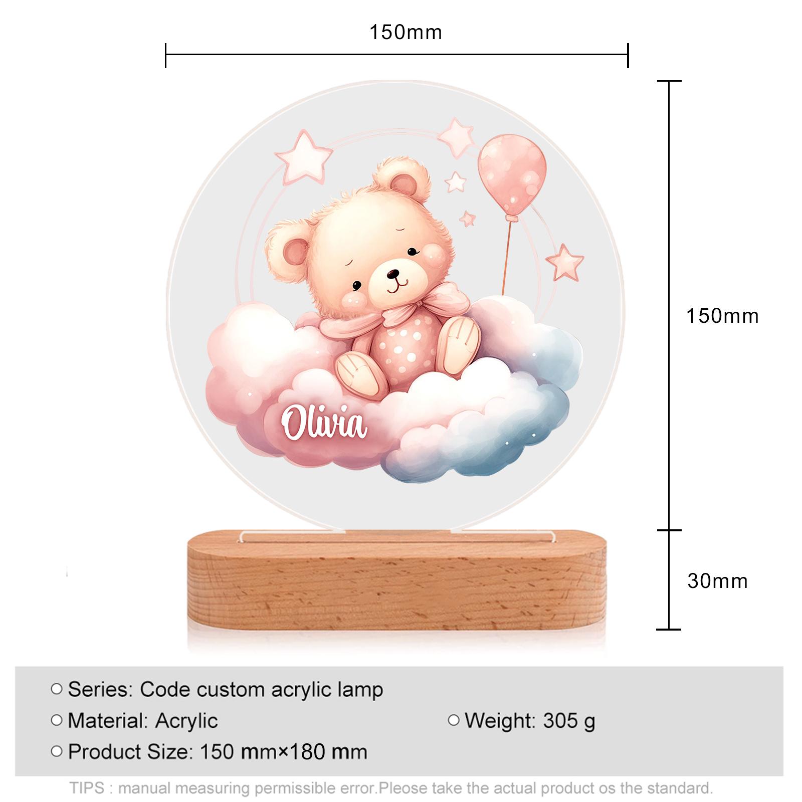 Custom Name Night Light,Baby Night Light,Bedside Lamp,Kids Night Light,Bedroom Lamp,Night Light Lamp,Bedside Light,Children Gift Night Light