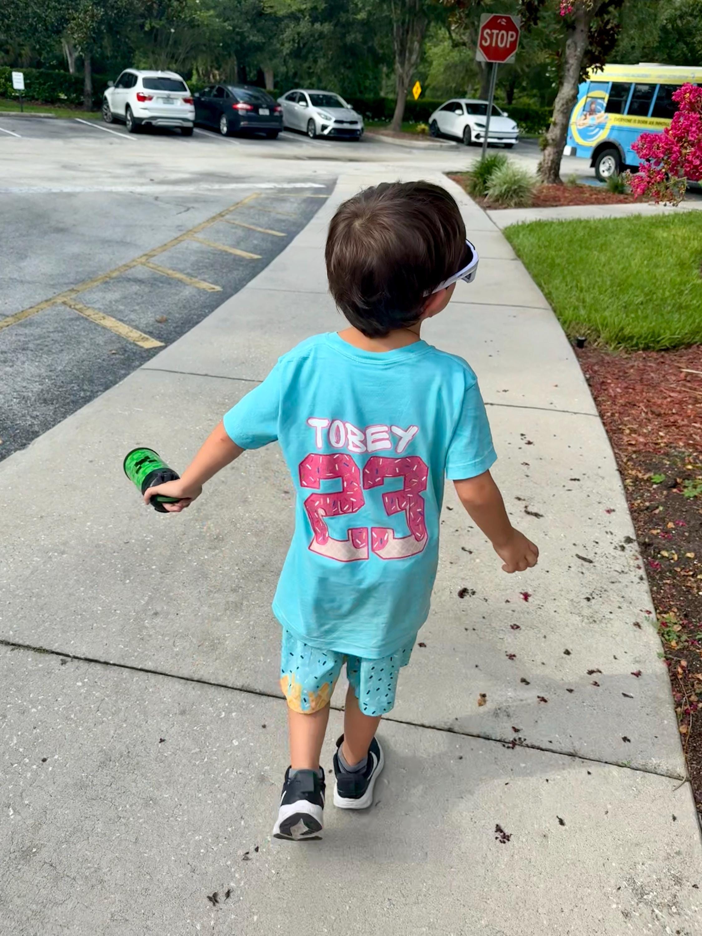 Personalized Boy Baseball Drip Shirt, Custom Baseball Shirt for Kid, Bulk Team Gift, Ice Cream Drip Tee, Easter Basket Gift, Baseball TShirt
