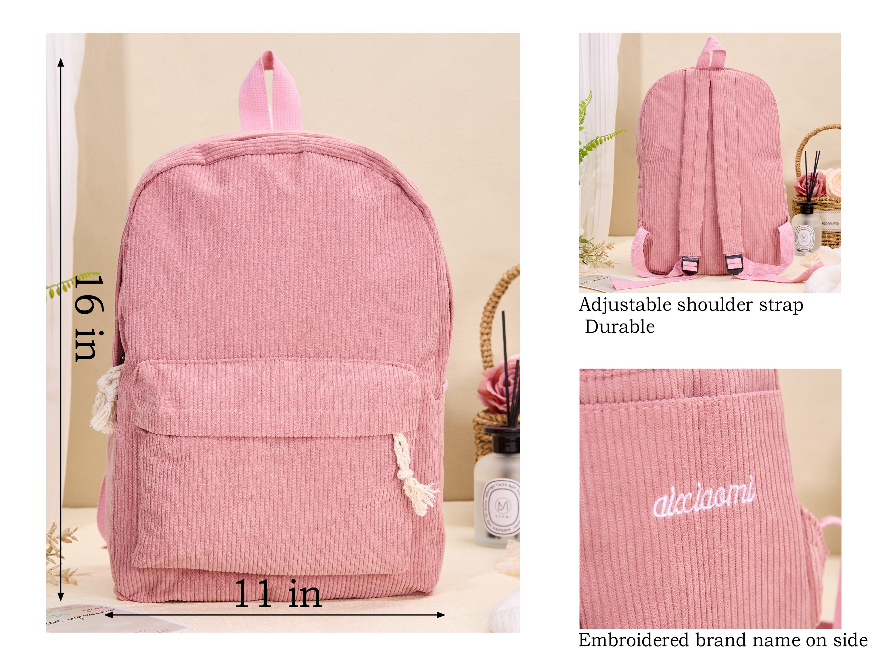 Personalized Lunch Box Bag Custom Lunch Box with Name Insulated cooler Back to School Gift Corduroy Backpack And Lunch Box Bag Birthday gift