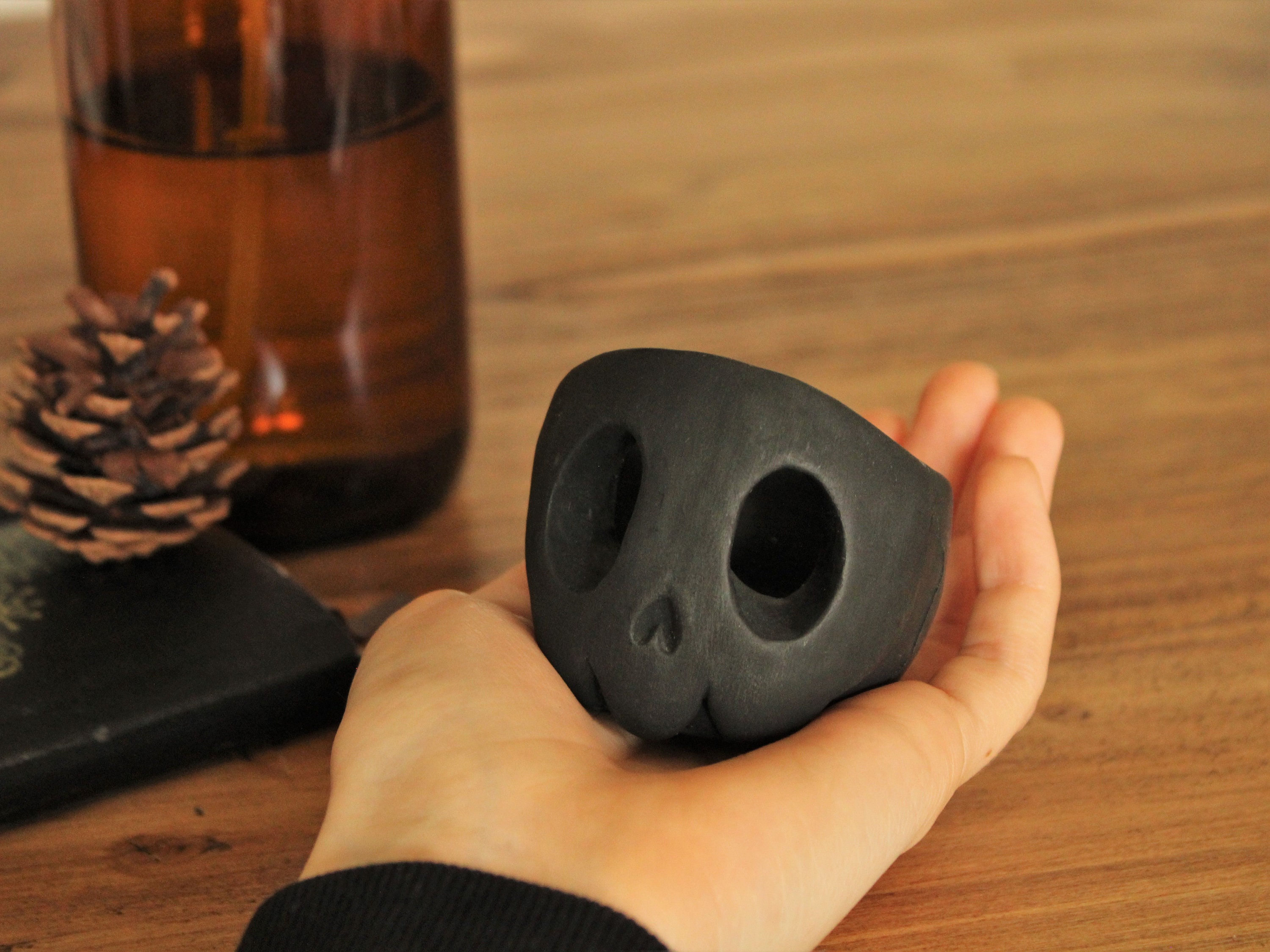 Skull Candle Holder Set | Tealight | Gift | Halloween Decoration